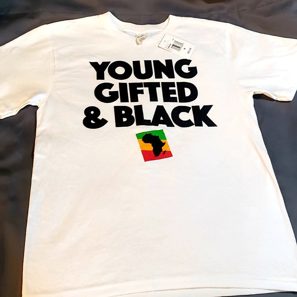 Young Gifted & Black youth tshirt